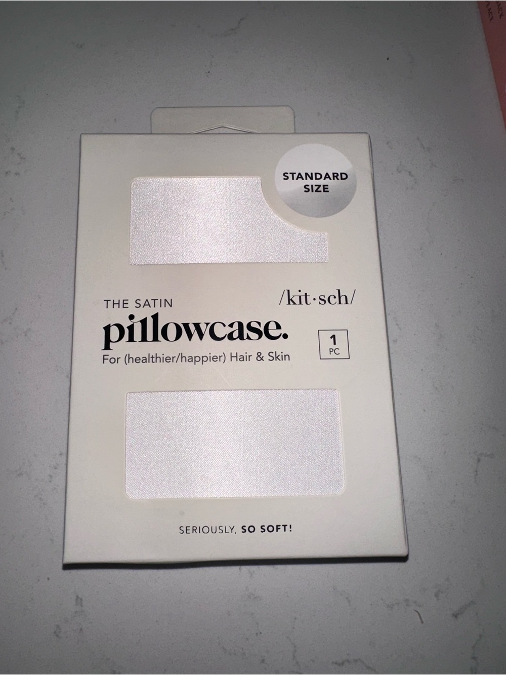 Kitsch Satin Pillowcase - Ivory
